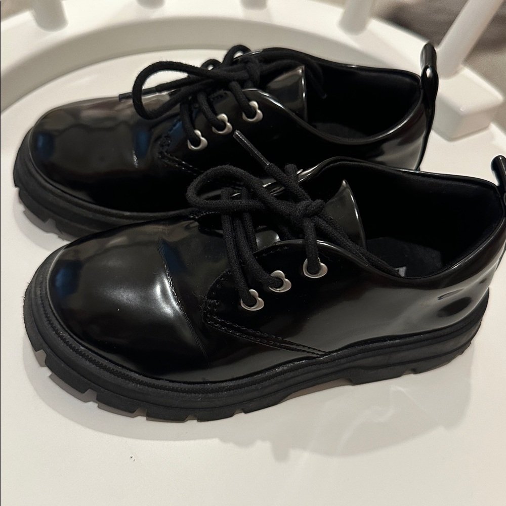 Zara Kids Black Loafers